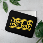 Mandalorian this is the way Laptop Sleeve