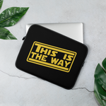 Mandalorian this is the way Laptop Sleeve